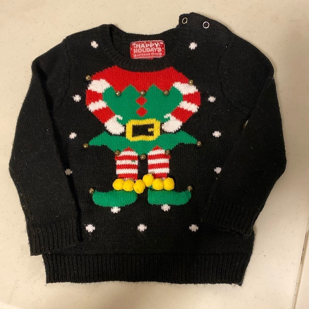 Kids holiday sweater